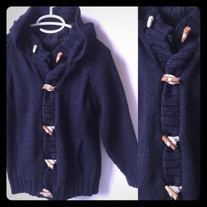 Navy blue child's sweater